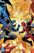 DC / Marvel: Batman / Deadpool 1-T By DC Dan Mora Foil Virgin Cardstock Cover