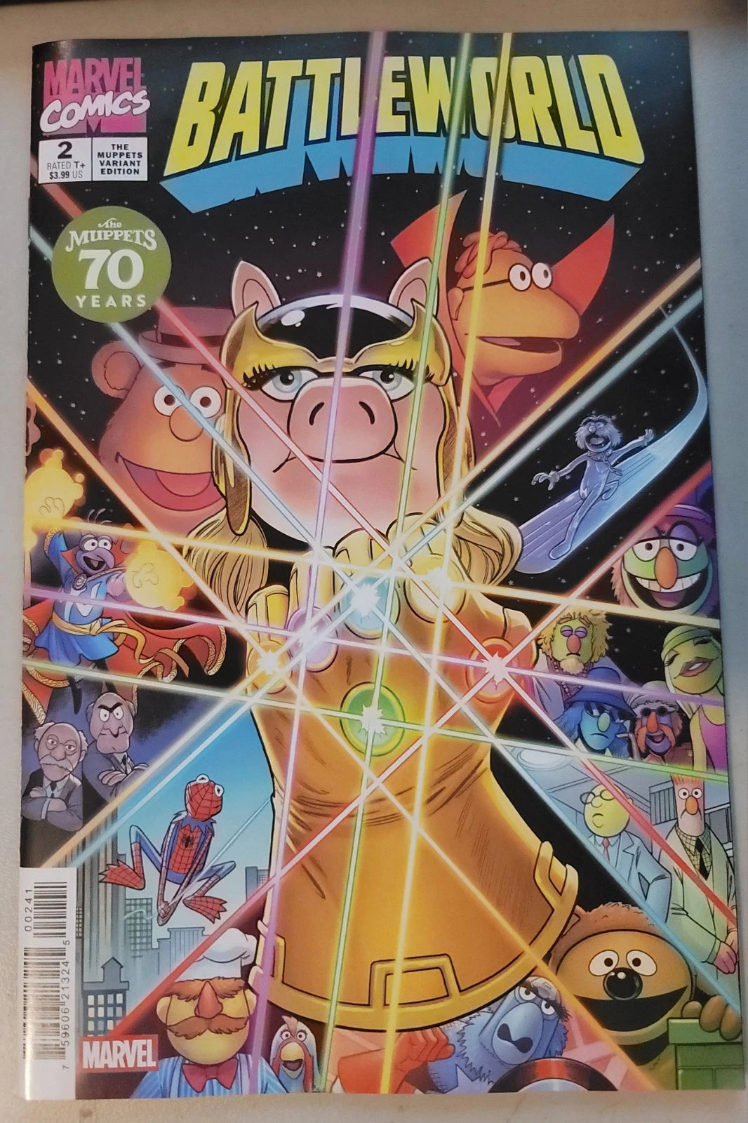 Marvel Battleworld #2 Paco Medina Muppets Variant 2025 Infinity Gauntlet